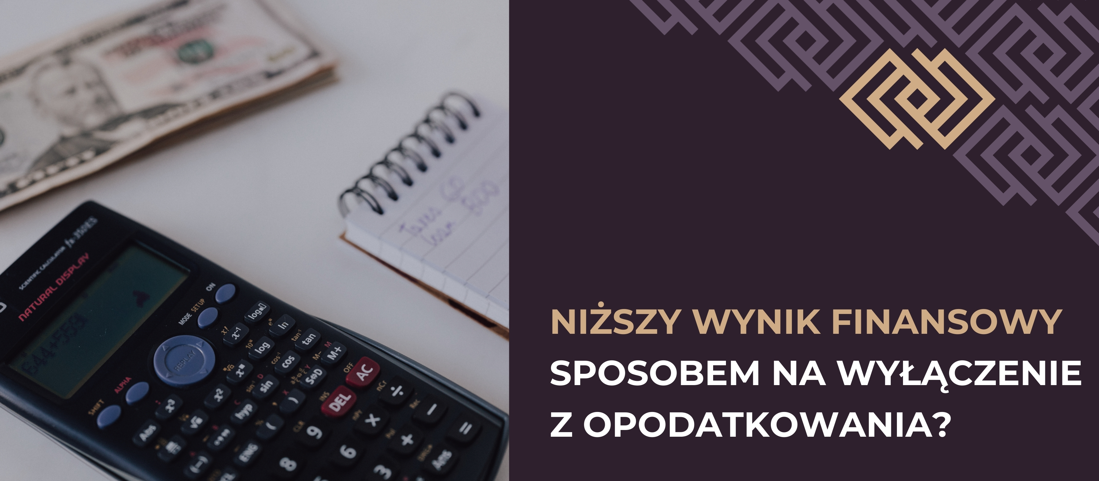 Niższy wynik finansowy sposobem na wyłączenie z opodatkowania?