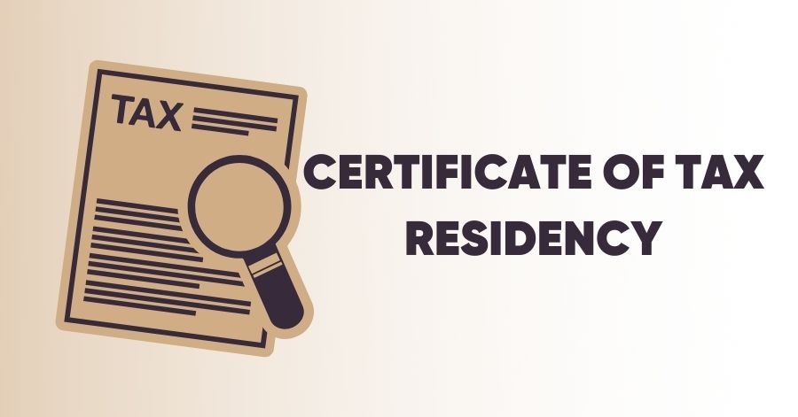 Certificate of tax residency