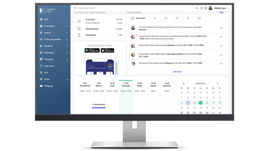 HRM - zarządzanie pracownikami