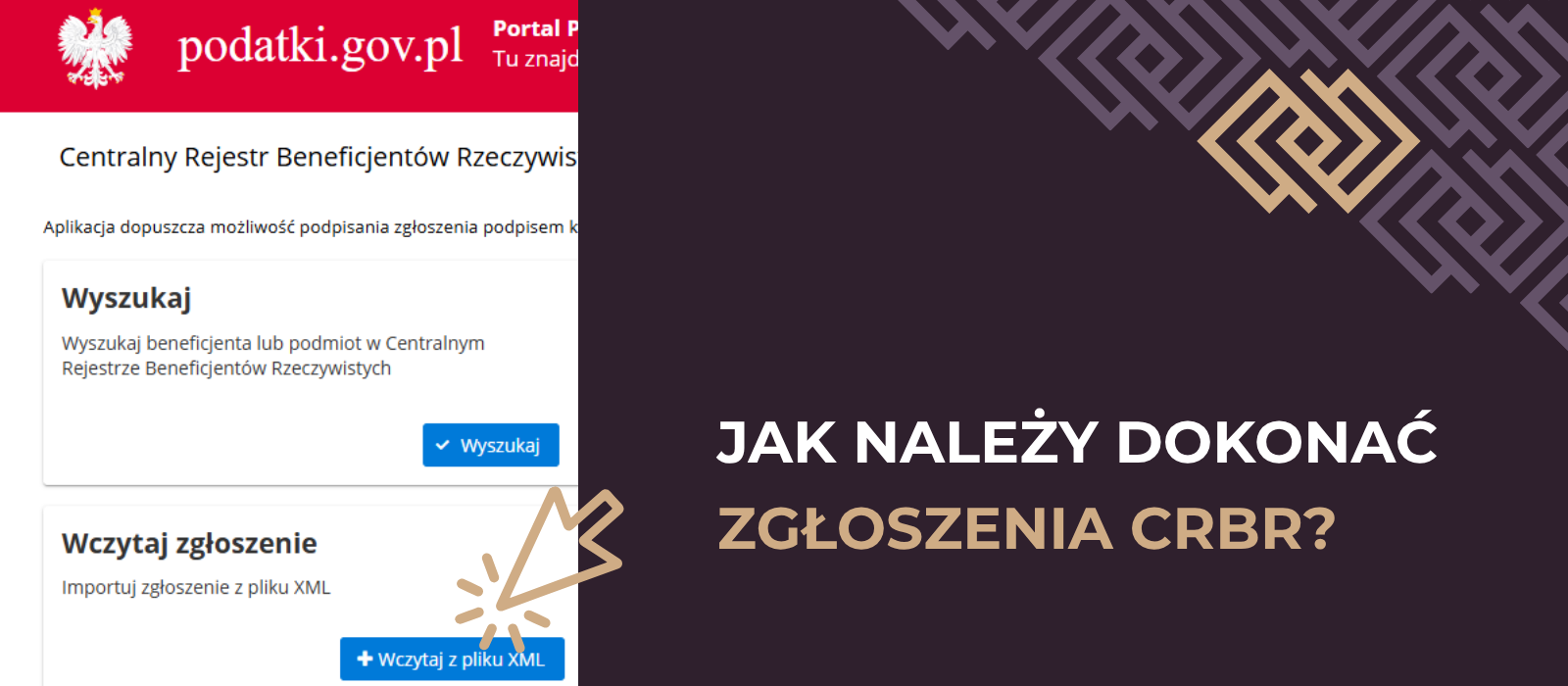 Jak dokonać zgłoszenia CRBR?