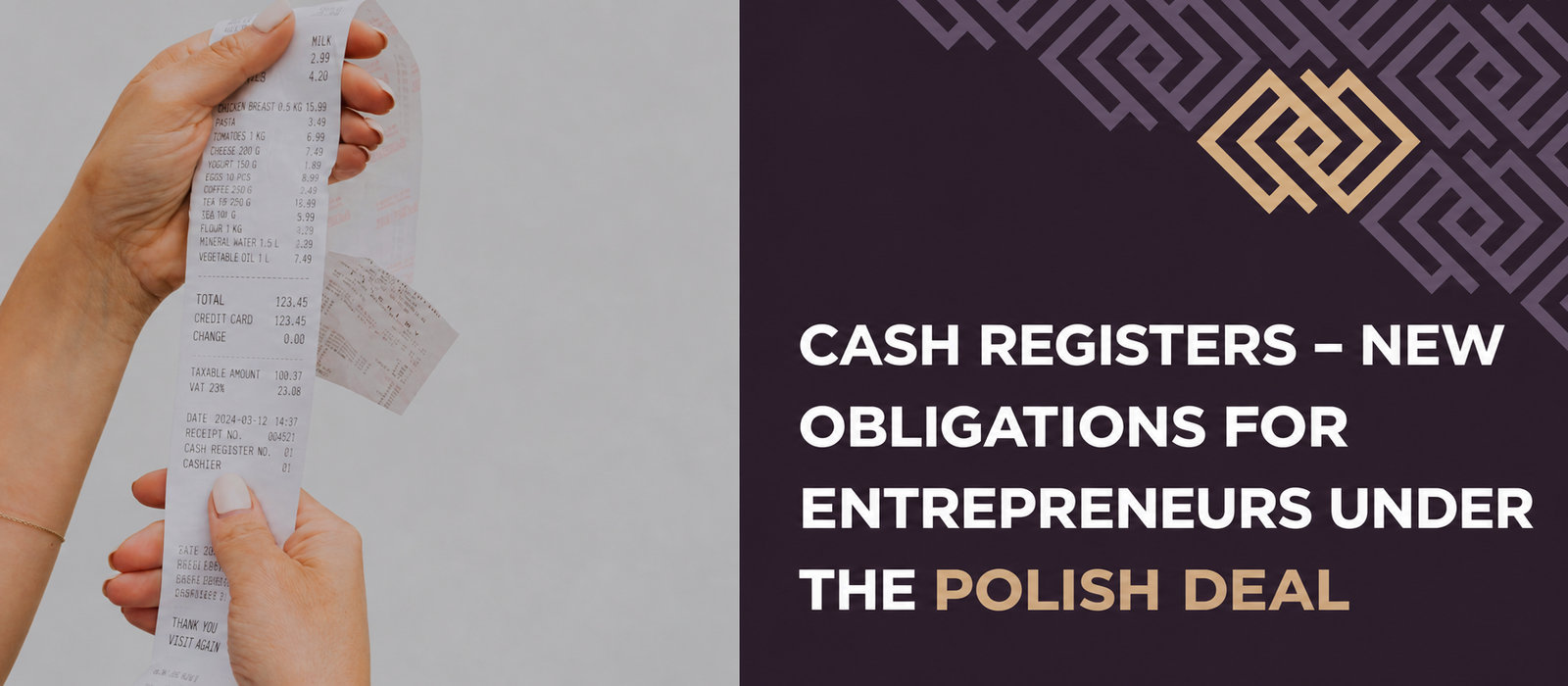 Cash registers – new obligations for entrepreneurs under the Polish Deal