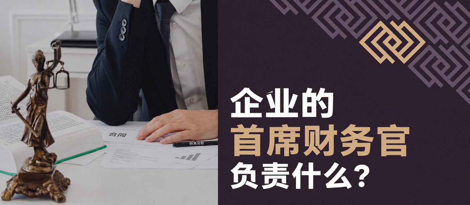 企业财务总监负责什么？
