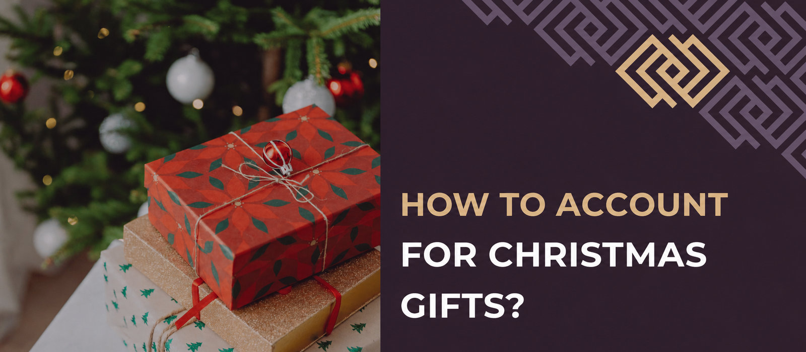 How should Christmas gifts be accounted for?