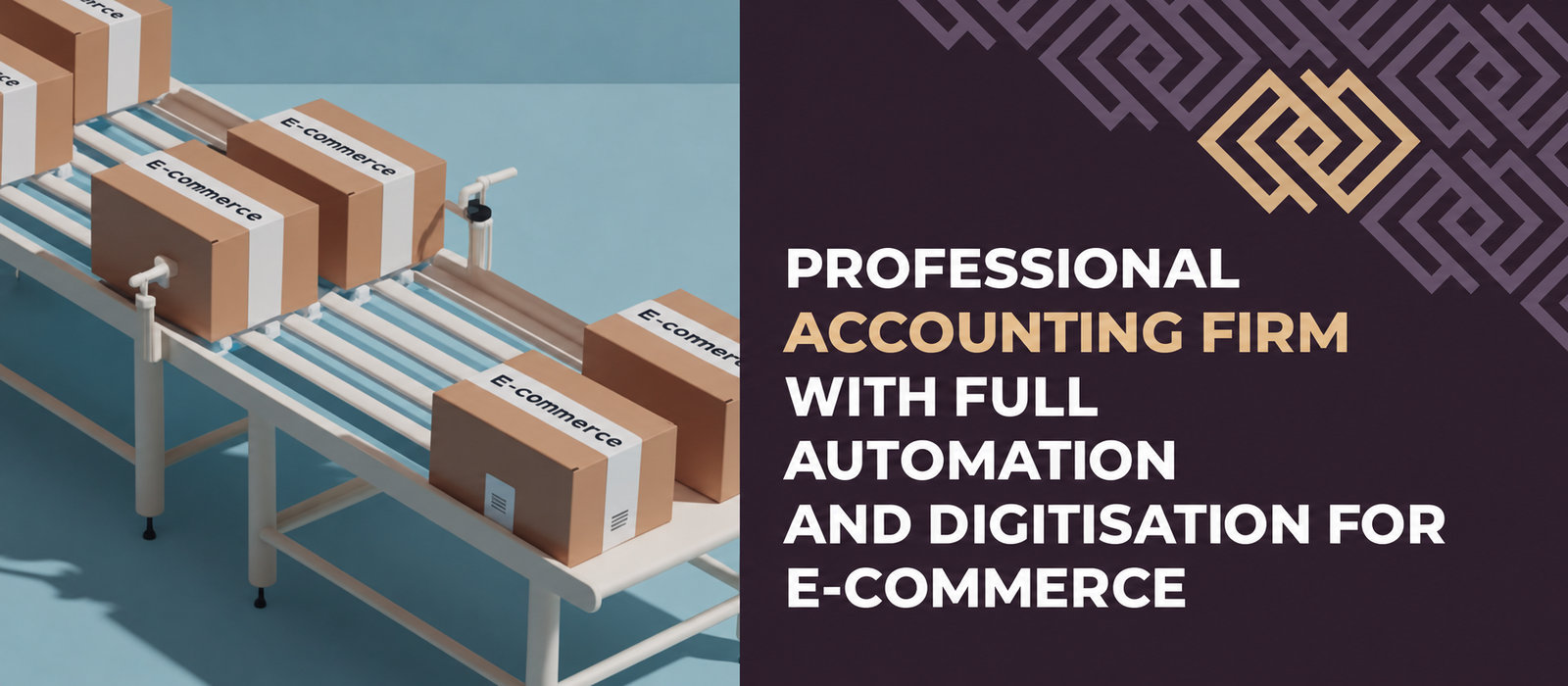 Professional accounting office with full automation and digitisation for e-commerce