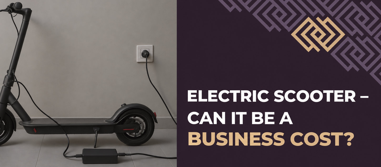 Electric scooter – can it be a business expense?