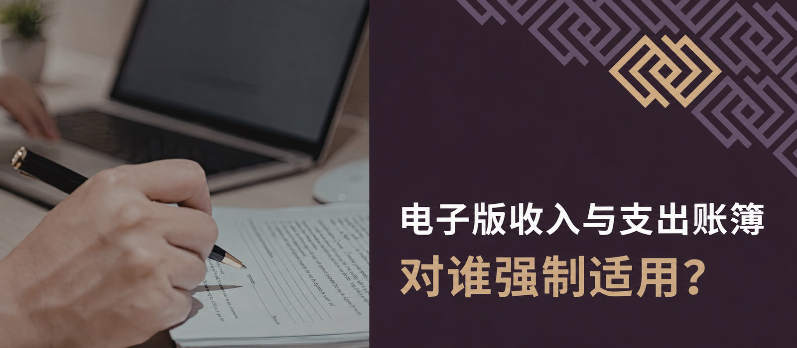 电子版税务收入与支出账簿——何时起强制使用，适用于谁？