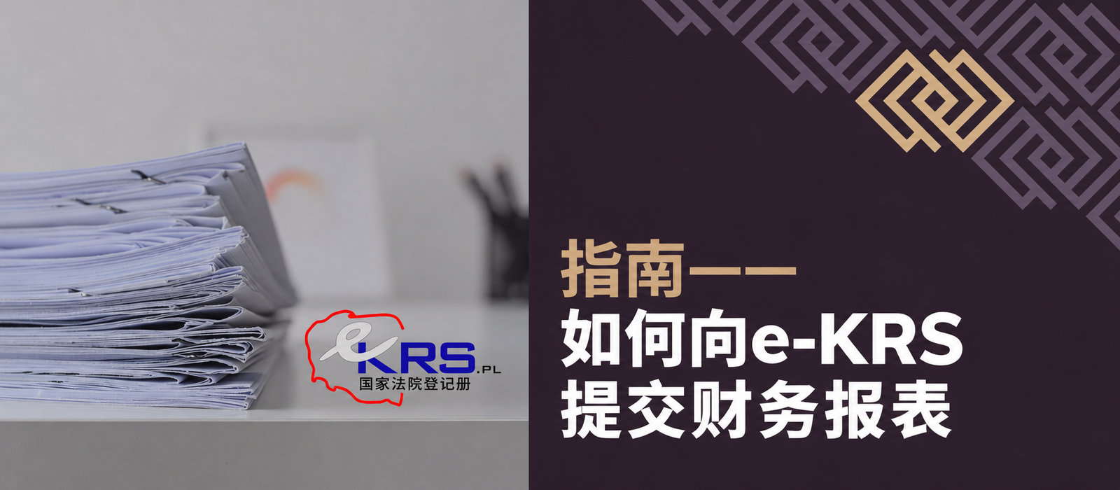 如何向电子KRS提交财务报表——操作指南