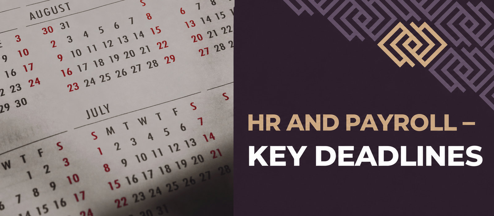 HR and payroll calendar 2025: key deadlines for employers and HR departments