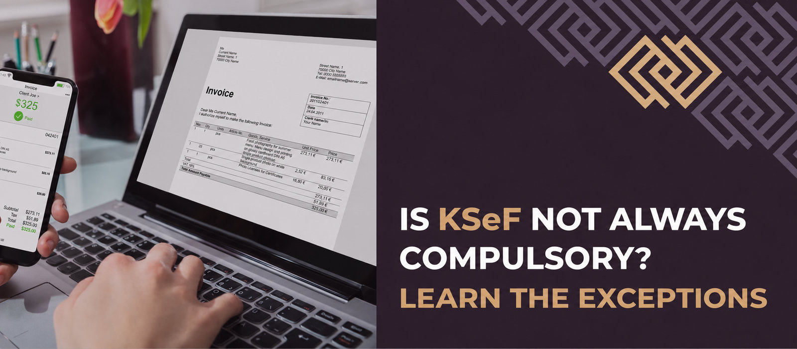 Is using the National e-Invoicing System not always compulsory? Learn the exceptions to issuing e-invoices in KSeF