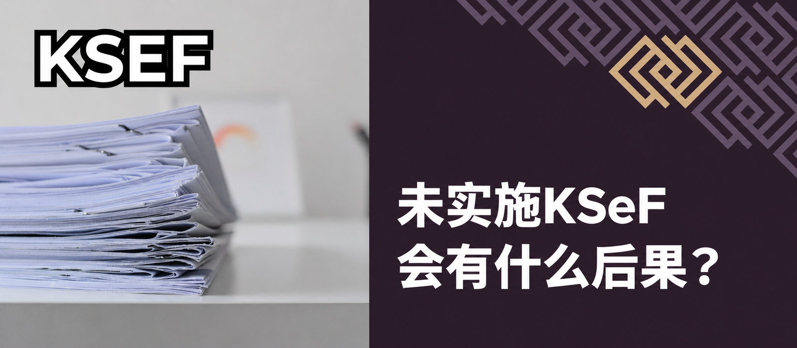 KSeF与经营者责任——未按时实施KSeF会有什么后果？行政处罚及税务刑事处罚