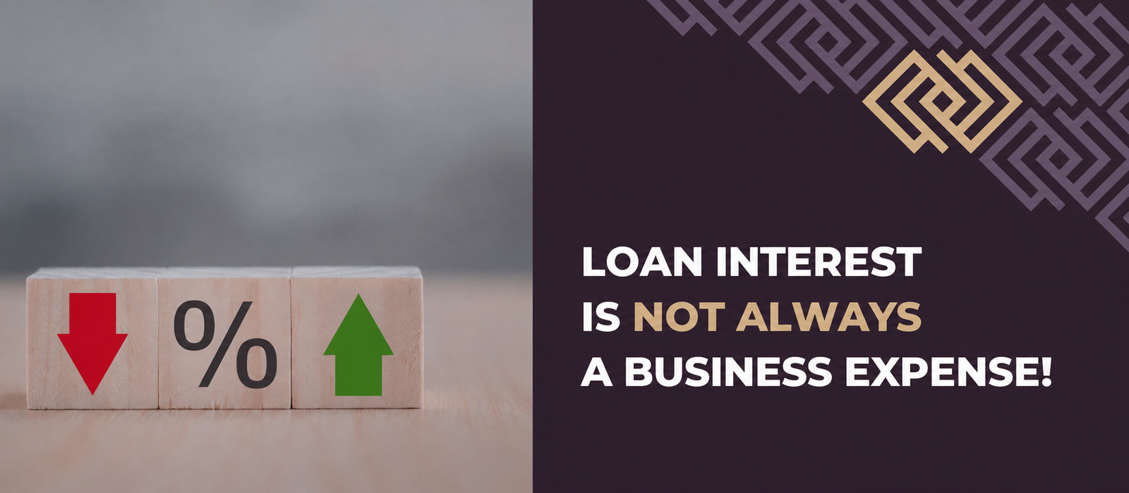 Loan interest is not always a business cost!