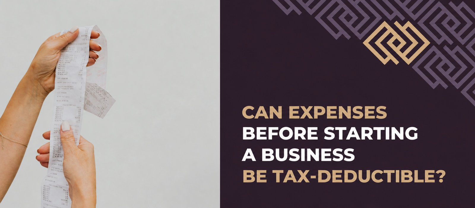 KIS: Expenditure before starting a business may be tax-deductible
