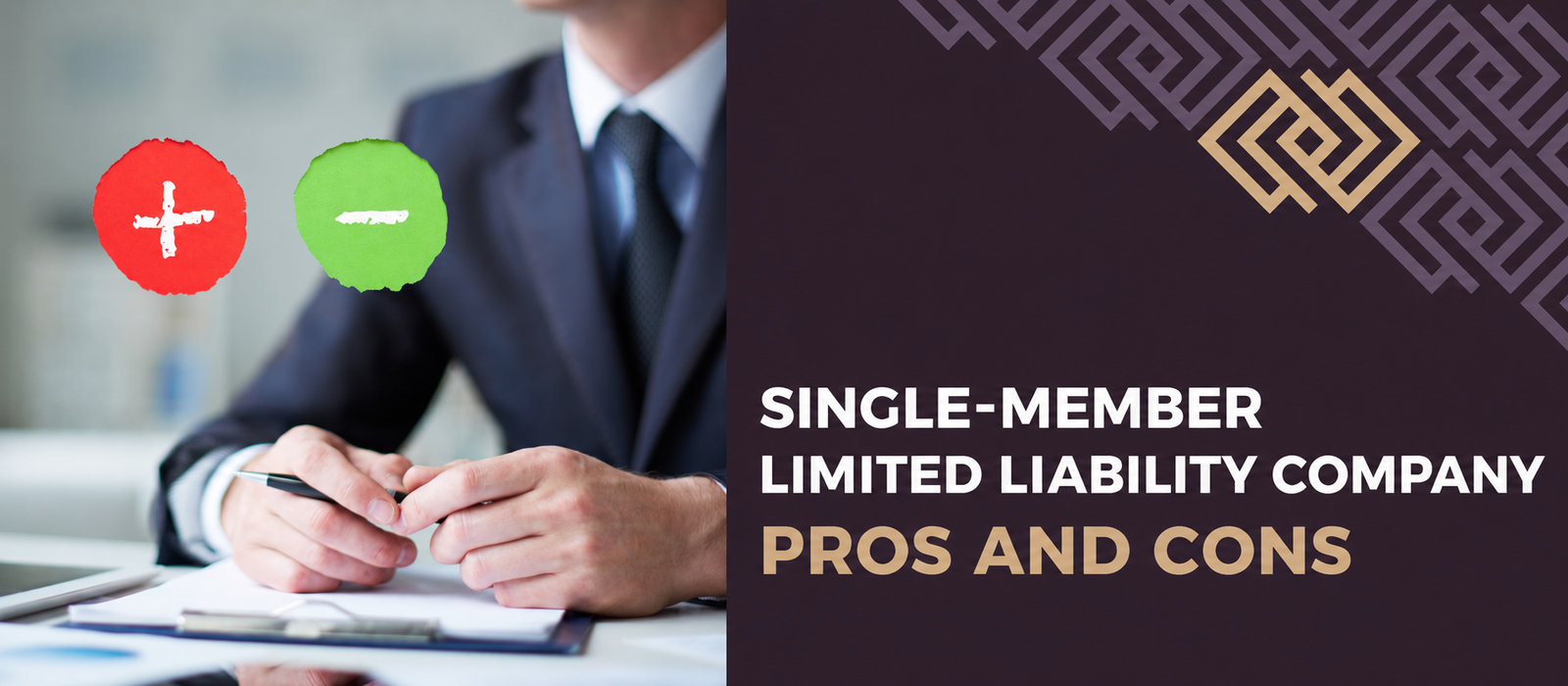 A single-member limited liability company — advantages and disadvantages