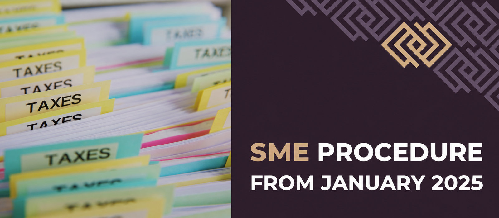 SME procedure from January 2025