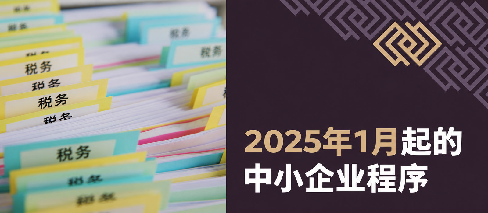 2025年1月起实施的SME程序