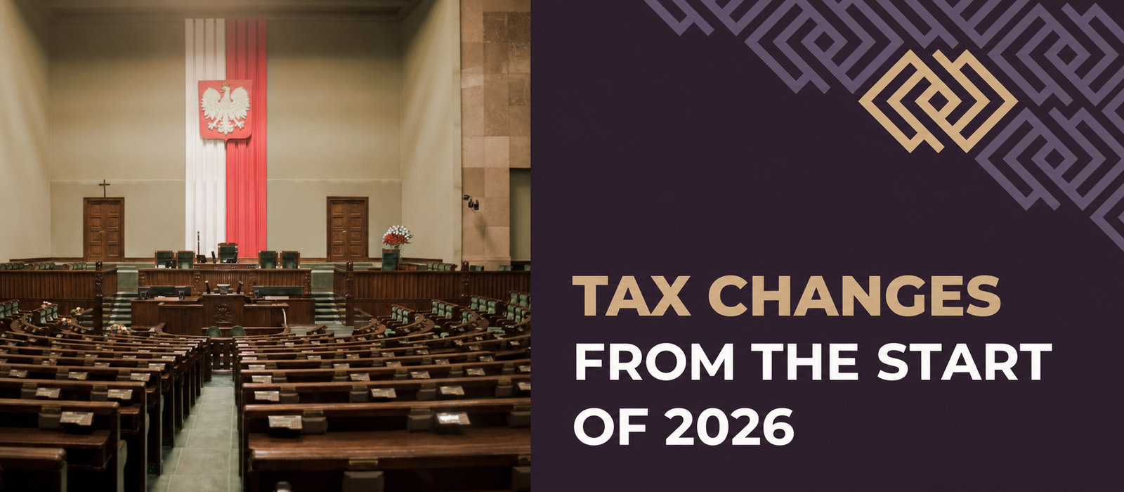 Tax changes from the beginning of 2026