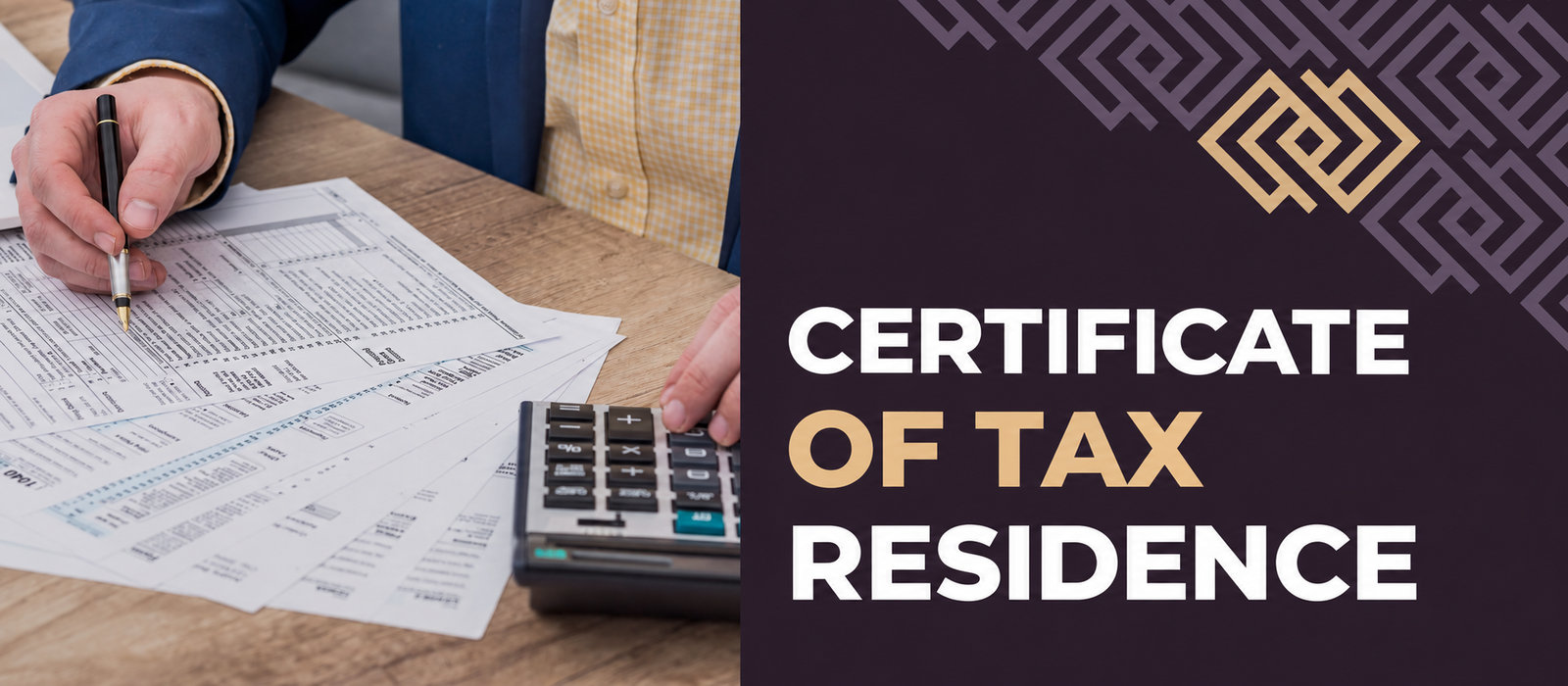 Certificate of tax residence