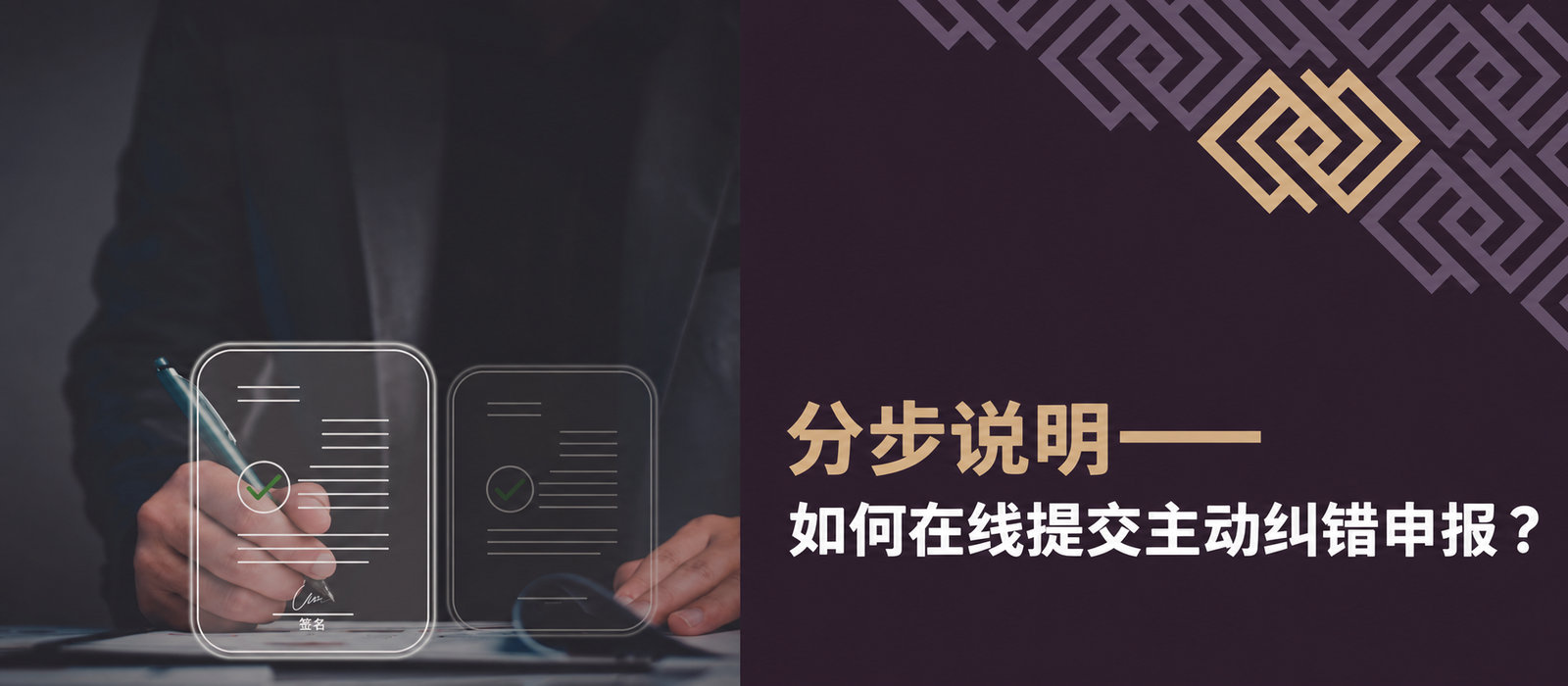 如何在线提交主动披露？分步指南